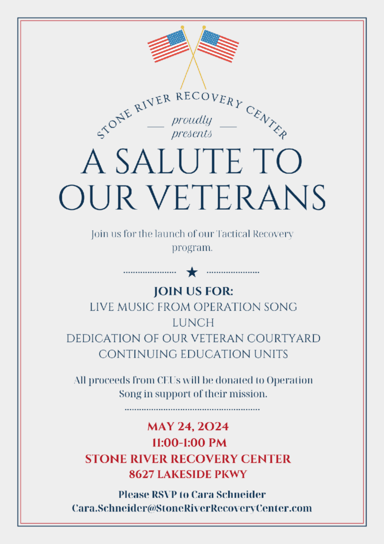 A Salute To Our Veterans Event
