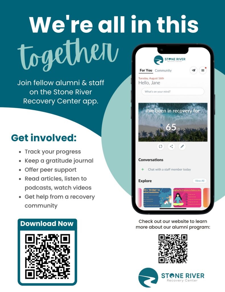 Stone River Alumni App Flyer